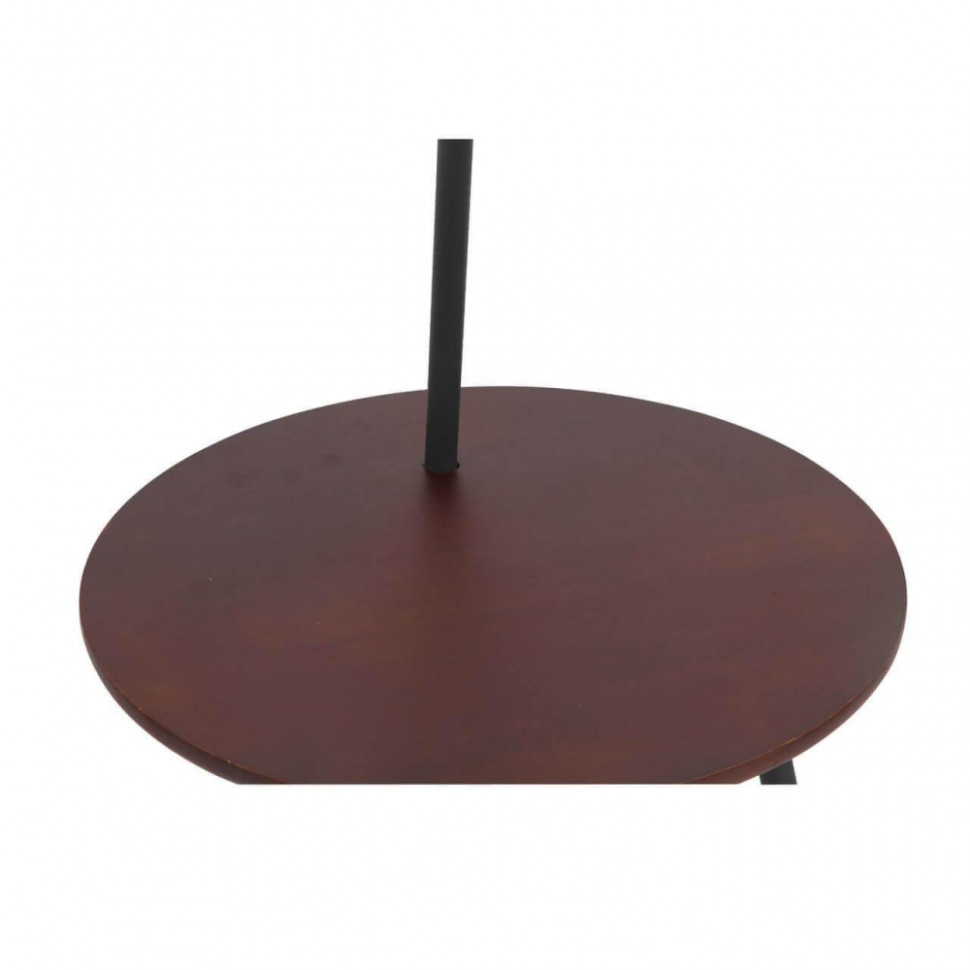 SLE302.415.01 Торшер со столиком ST-Luce MENOLA, цвет черный - фото 4
