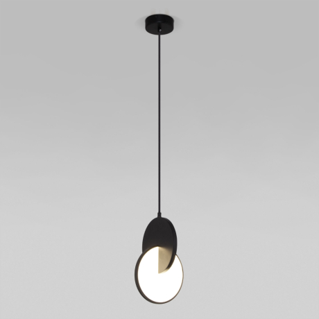 Подвесной светодиодный светильник Eurosvet Lang 50225/1 LED черный 