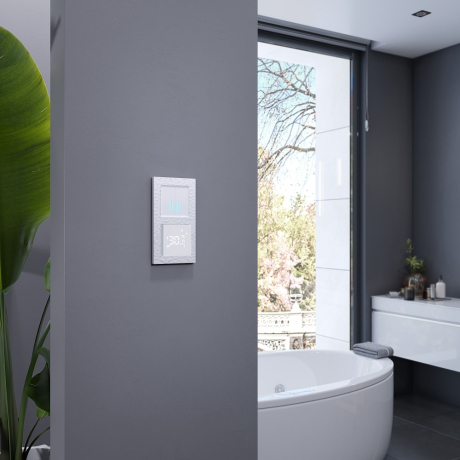 Умный терморегулятор сенсорный для теплого пола Werkel 518729 белый