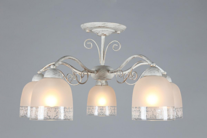 Люстра потолочная с лампочками Omnilux OML-54907-05+Lamps 