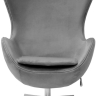 Кресло EGG STYLE CHAIR серый, искусственная замша Bradex Home 761680