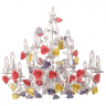 Подвесная люстра Lucia Tucci Fiori di Rose Fiori di rose 185.10.5 