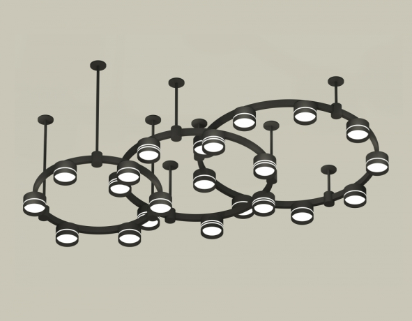 Подвесная люстра Ambrella Light XR XR92222200 
