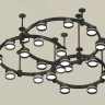 Подвесная люстра Ambrella Light XR XR92222200 