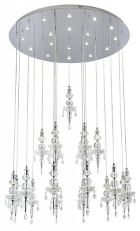 Подвесная люстра Newport 8360 8360/1000 chrome