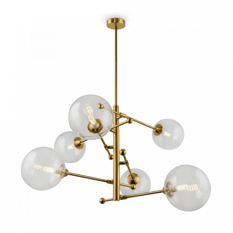 Люстра на штанге Freya Maddison FR5115PL-06BZ 