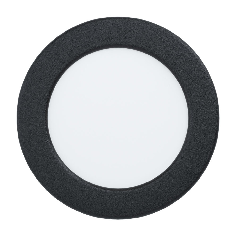 Встраиваемый светодиодный светильник Eglo Fueva 5 99143, цвет черный - фото 1