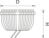 Светодиодная лампа без цоколя 30W 3000К (теплый) AR111 LED Lightstar (940142)