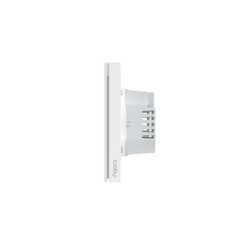 Выключатель двухклавишный Aqara Smart wall switch H1 (no neutral, double rocker) WS-EUK02 (Aqara WS-EUK02) - фото 4