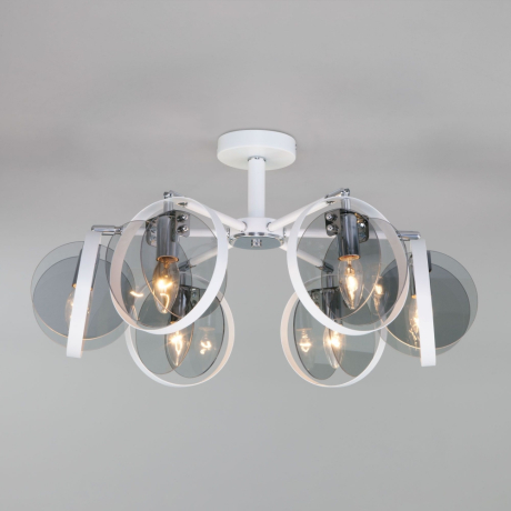 Люстра на штанге Eurosvet Gallo 70121/6 белый 