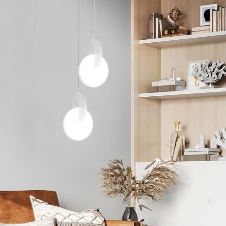 Подвесной светильник Eurosvet Lang 50225/1 LED белый 