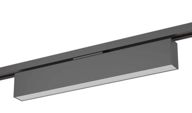 Однофазный LED светильник 10W 3000К для трека Denkirs DK6430-BK 