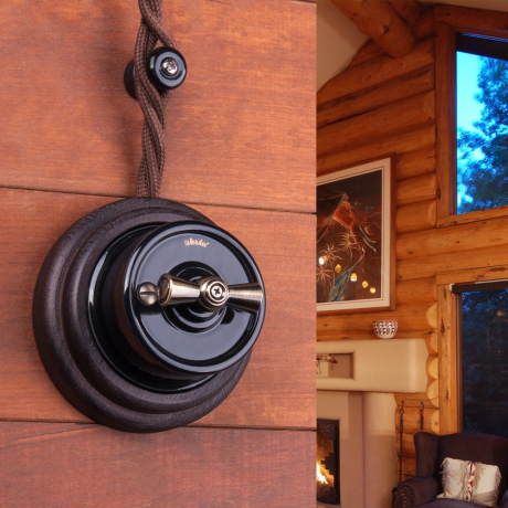 Провод электропитания Werkel Ретро 2х2,5 (коричневый) W6452614