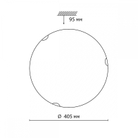 Накладной светильник Sonex Ammonite 7602/DL