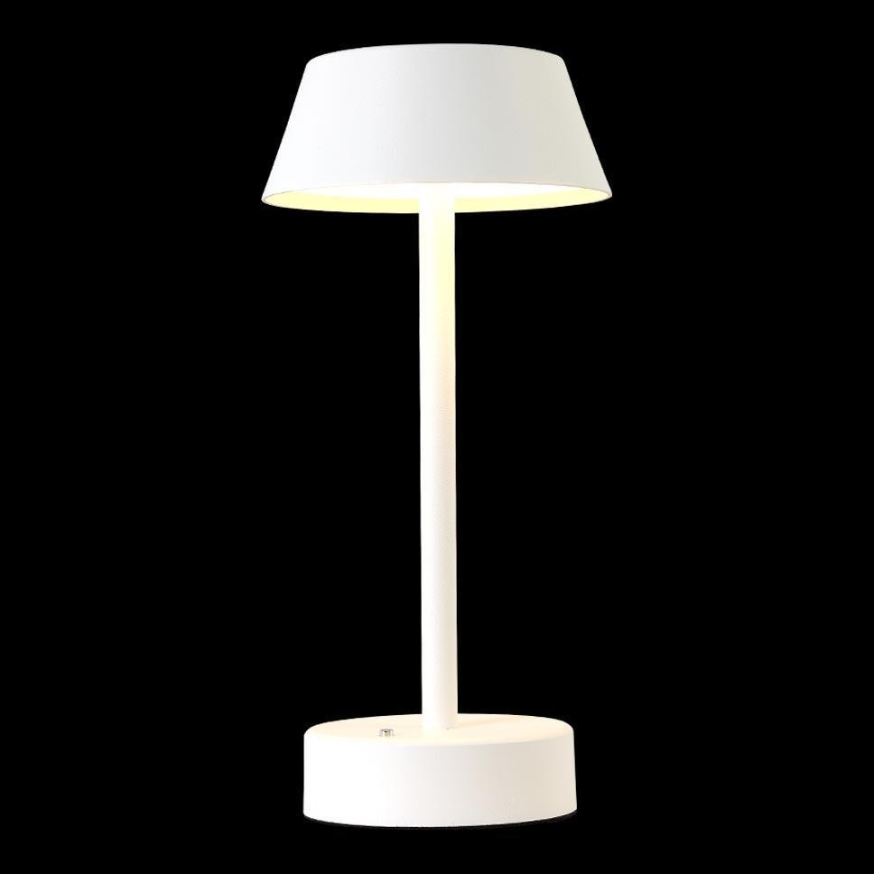 Настольная светодиодная лампа Santa Crystal Lux SANTA LG1 WHITE