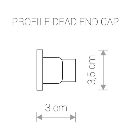 Заглушка Nowodvorski Profile 9457 