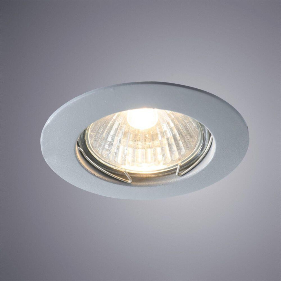 A2103PL-1GY Встраиваемый точечный светильник Arte Lamp BASIC, цвет серый - фото 2