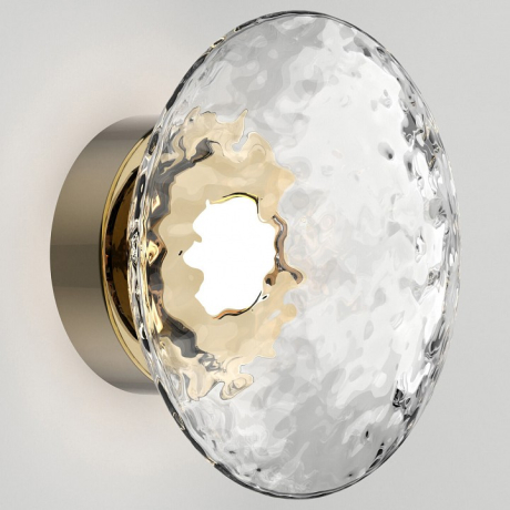 Накладной светильник Eurosvet Ripple 50389/1 LED латунь 