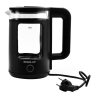 ERGOLUX ELX-KG08-C02 черный (чайник стекло/пластик 1,8л, 220-240В, 1800 Вт) (15333)