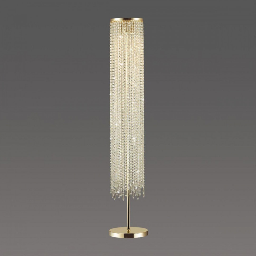 Торшер со светодиодными лампочками E14, комплект от Lustrof. №399844-626771, цвет золотой - фото 4