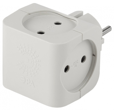 Сетевой разветвитель ЭРА -4-W 169765