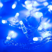 10м. Уличная гирлянда нить синий свет Ardecoled 230V ARD-String-Classic-10000-Clear-100Led-Std Blue (25787)