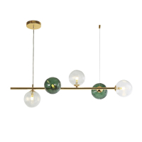 Светильник подвесной с Led лампочками в комплекте F-Promo 4035-5P+Lamps