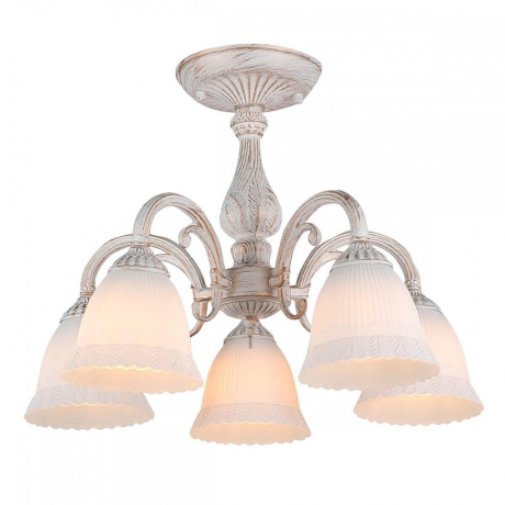 Люстра на штанге Escada Versailles 1114/5PL White 