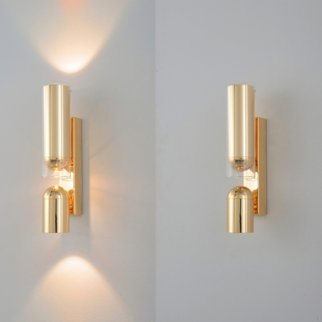 Бра Crystal Lux VENTO AP15W LED GOLD 