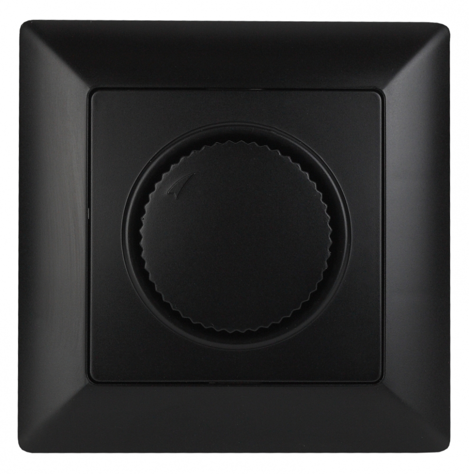 Диммер поворотный ЭРА Intro Solo 600W антрацит 4-401-05 Б0043400 880₽