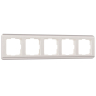 Рамка на 5 постов (перламутровый) Werkel 133925