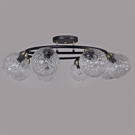 Потолочная люстра Illumico IL0296-8CSQ-79 BK AB (1423909) 
