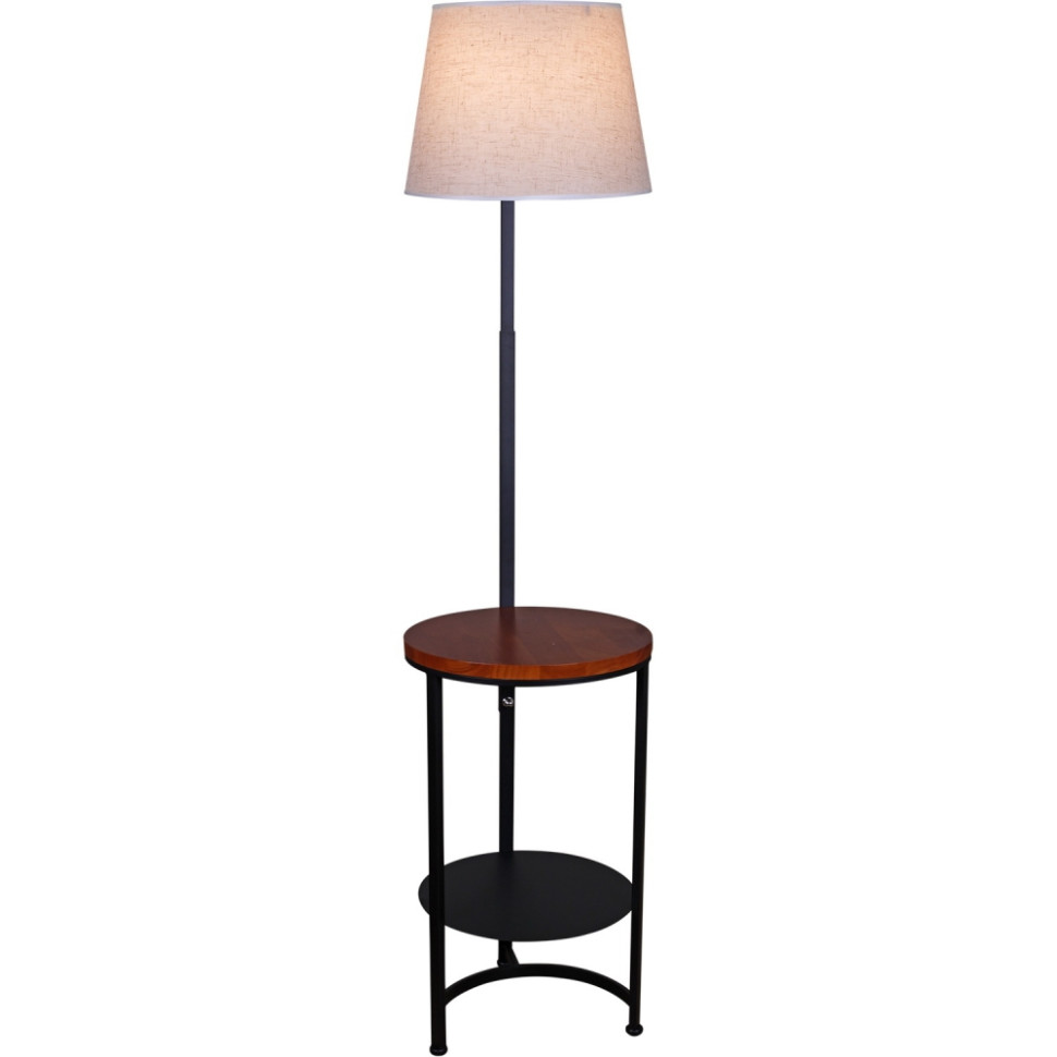 Торшер со столиком Reluce 02223-2.6-01 BK  (1425764), цвет черный
