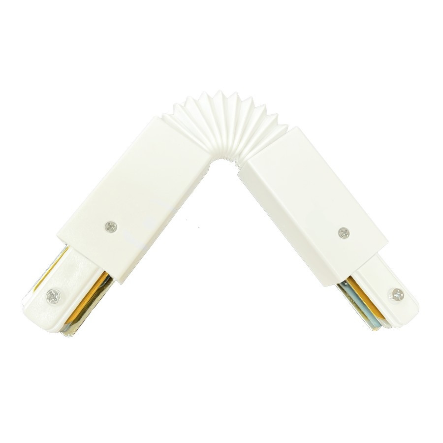 Соединитель гибкий для однофазного шинопровода Wertmark WTE WTE.L5.00.C10, цвет белый - фото 1