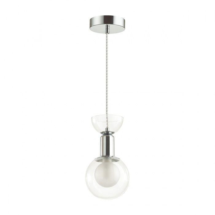 Подвесной светильник с лампочкой LUMION 5619/1+Lamps, цвет хром 5619/1+Lamps - фото 2