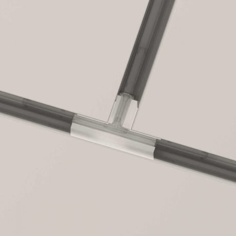 Соединитель T-образный для треков накладных Maytoni Technical Accessories for tracks Gravity TRA010CT-42W 