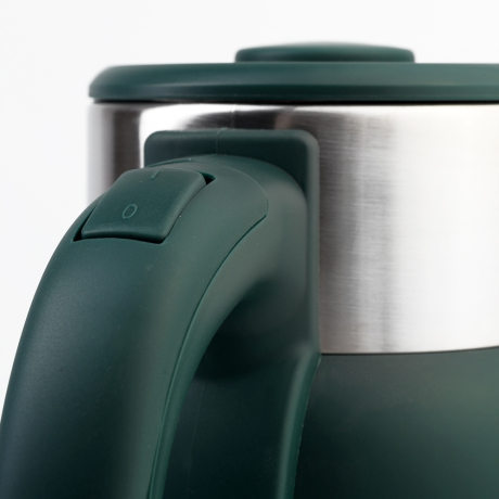 ERGOLUX ELX-KS13-C05 зеленый PRO (чайник нерж.сталь/пластик, 1.6л, 220-240В, 2000 Вт) (15331)