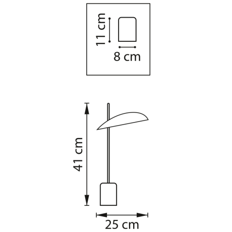 Настольная лампа декоративная Lightstar Marmara 801916 