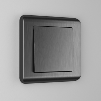 Клавиша для выключателя перекрестного (графит рифленый) Werkel W1119004