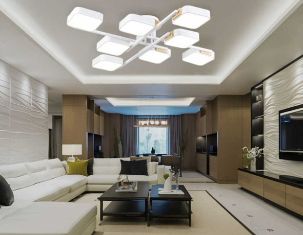 Люстра на штанге Ambrella light COMFORT FL4888 