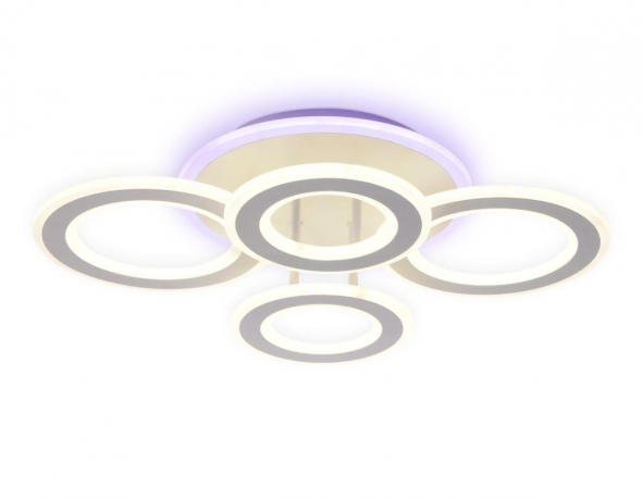 Потолочная диммируемая люстра с пультом ДУ Ambrella light FA8801 