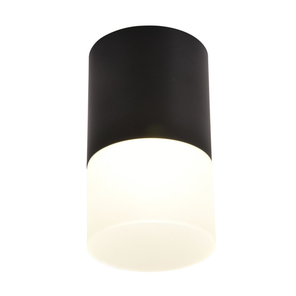 Накладной светильник Favourite Naram 3070-1C, цвет черный, белый акрил - фото 1