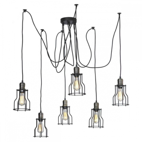 GRLSP-9310 Подвесная светодиодная люстра LOFT (Lussole) SHIRLEY 