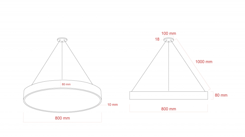 Подвесной светильник Эра Ring Б0058902