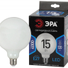 Лампа светодиодная филаментная ЭРА E27 15W 4000K опал F-LED G125-15w-840-E27 opal Б0047039 
