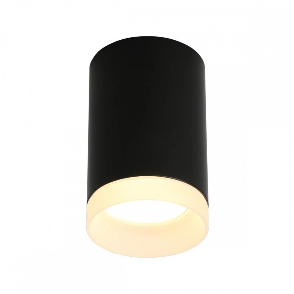 OML-100719-01 Точечный светильник Omnilux Rotondo, цвет черный - фото 1