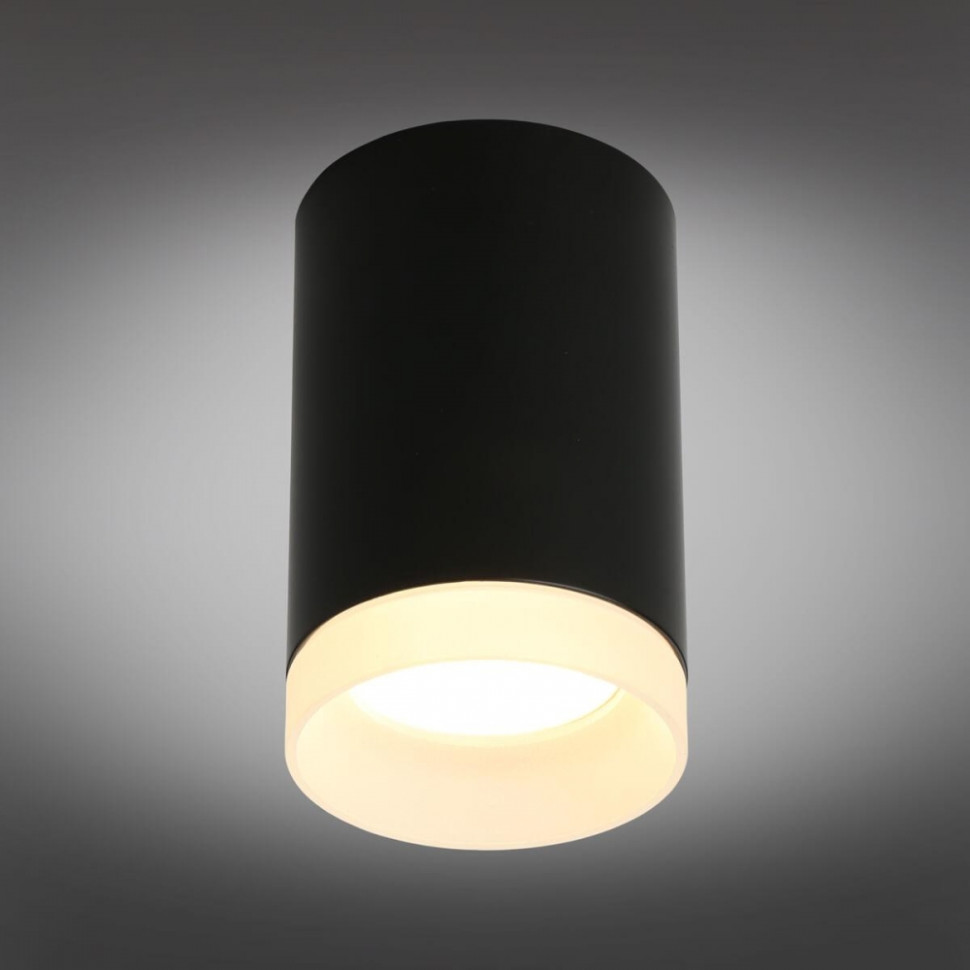 OML-100719-01 Точечный светильник Omnilux Rotondo, цвет черный - фото 3
