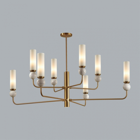 Люстра на штанге Odeon Light Lolla Midcent 4359/8 