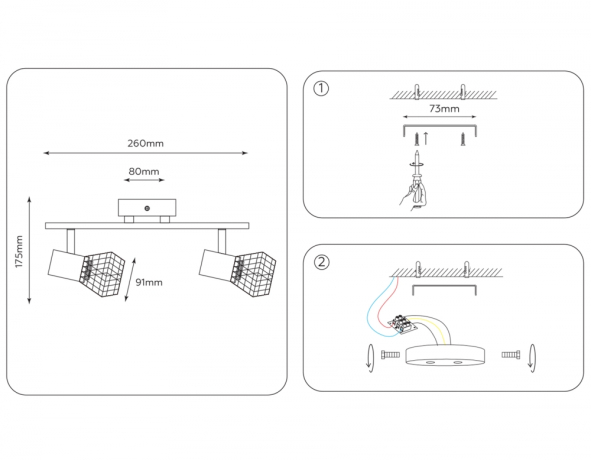 Спот Ambrella Light TR TR8628 