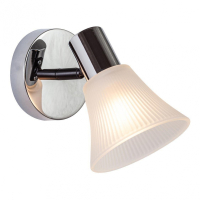 Нарушена упаковка! <266156> Спот Escada 661/1A E14*60W Chrome/Black HORN